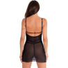 Livco Corsetti Fashion - Krolina Lc 90734 Chemise + String Noir S/M